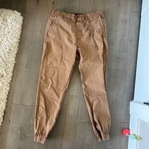 Tainted Denim Men's Brown Jogger Pants Size 33